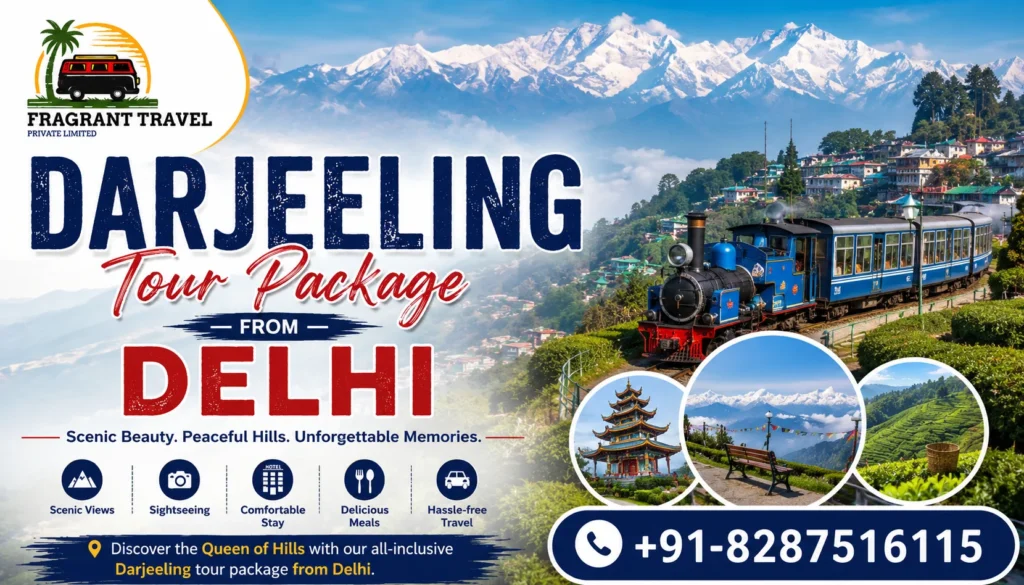 darjeeling tour package from delhi