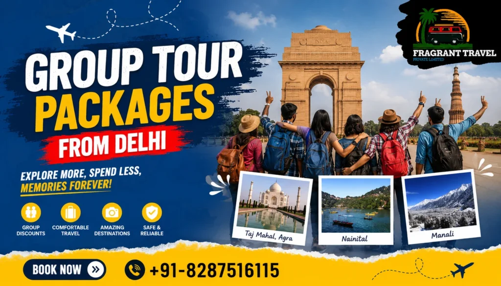 group tour packages from delhi