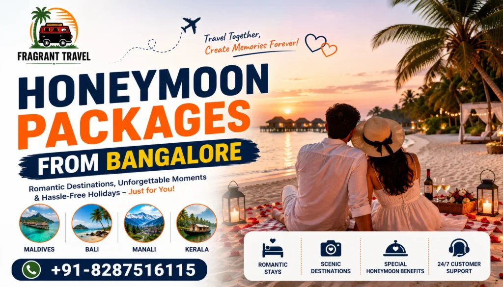 honeymoon packages from banglore