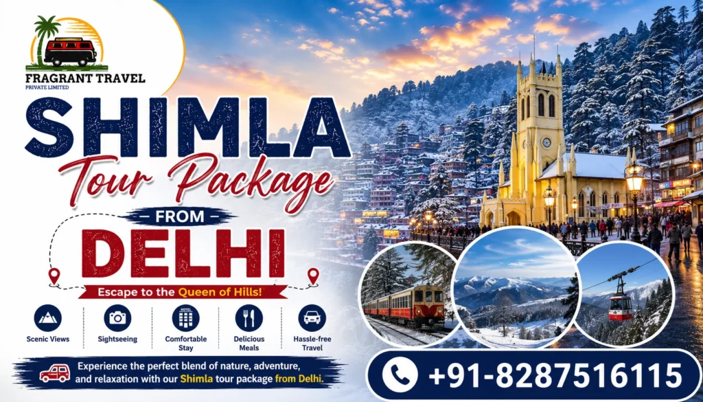 shimla tour package from delhi