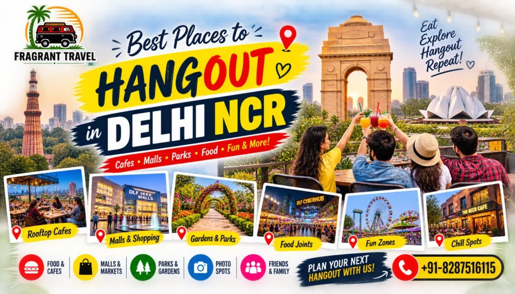 best places to hangout in Delhi NCR