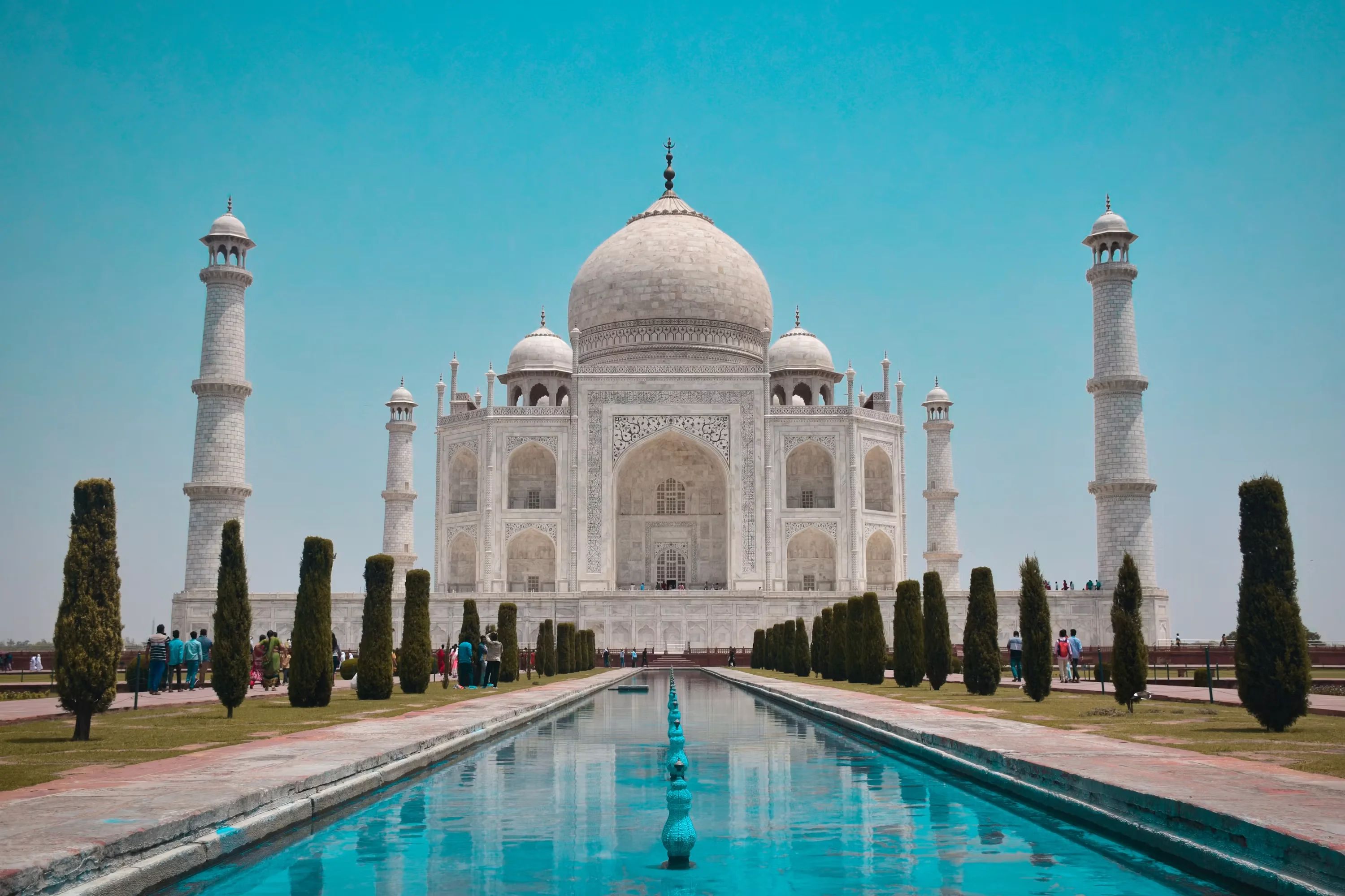 The Taj Mahal in Agra