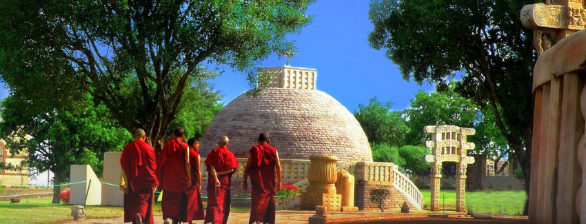Sanchi Stupa Gateways in Sanchi