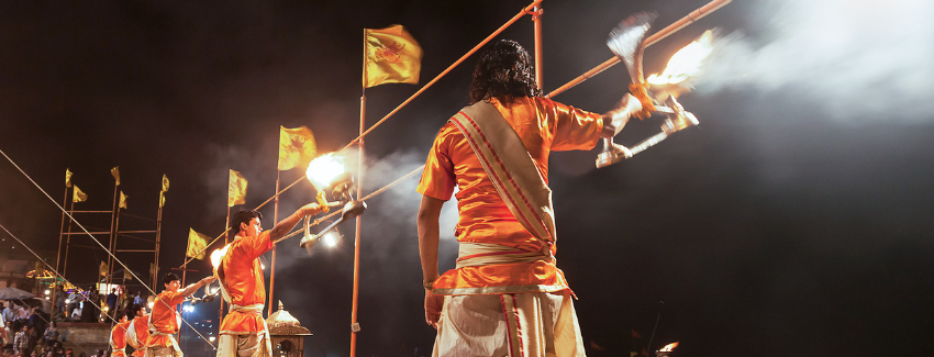 Varanasi Ghats Ganga Aarti