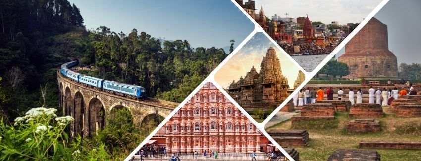 Classical India Tour with Train - Taj Mahal