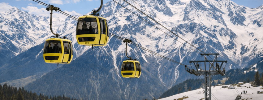 Apharwat views in Gulmarg