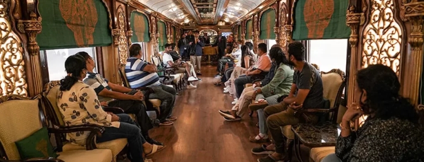 Mysore Palace Golden Chariot Luxury Train Experience
